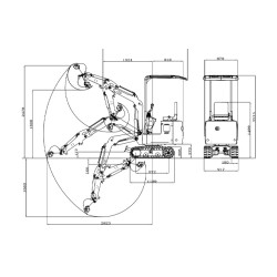 Mini Pelle Rippa R319/TMO MP 800